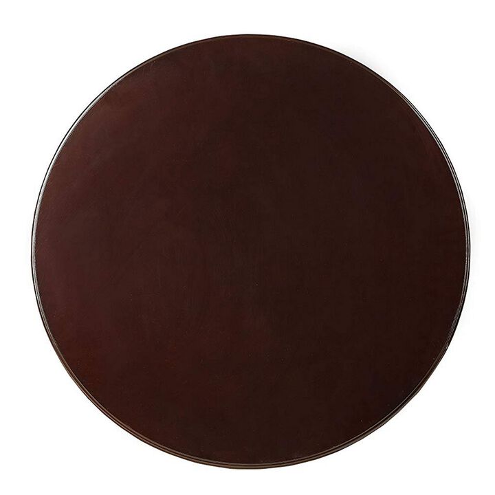 Alyx Accent Table, Espresso-Benzara