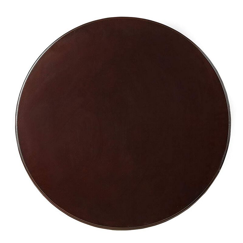 Alyx Accent Table, Espresso-Benzara
