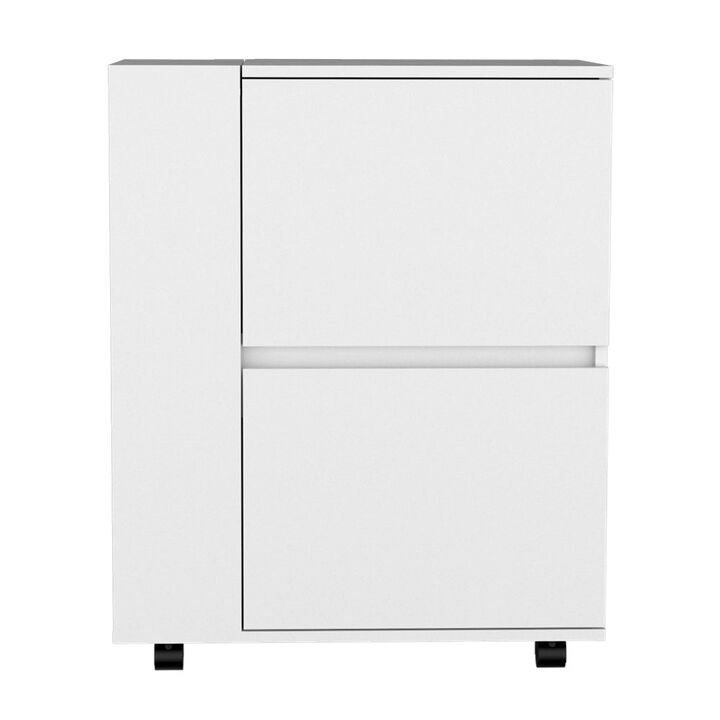 Bar Cart Belleville, Living Room, White