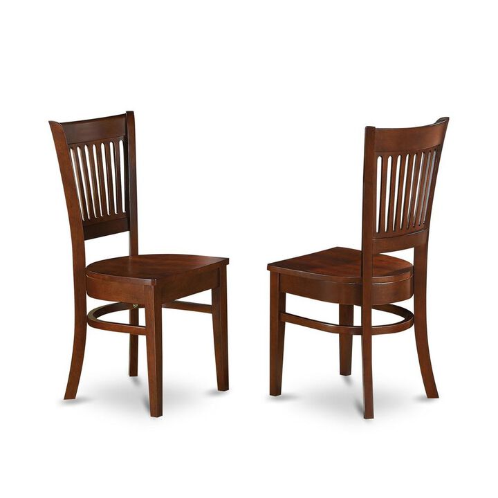 East West Furniture 5  Pc  set  Kenley  Dining  Table  with  a  Leaf  and  4  Wood  Kitchen  Chairs