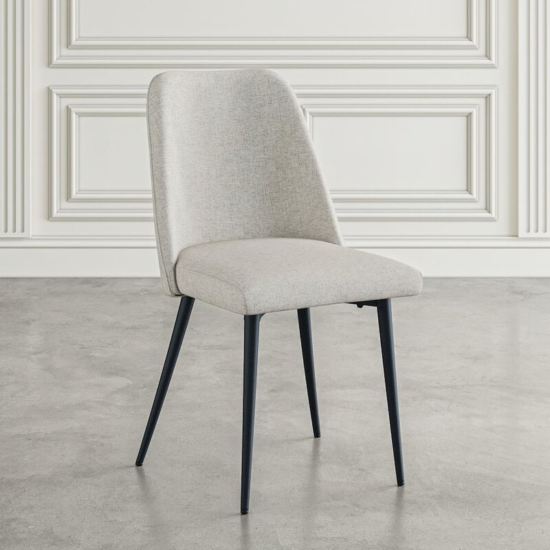 Jofran Macey Contemporary Modern Upholstered Dining Chair (Set of 2)