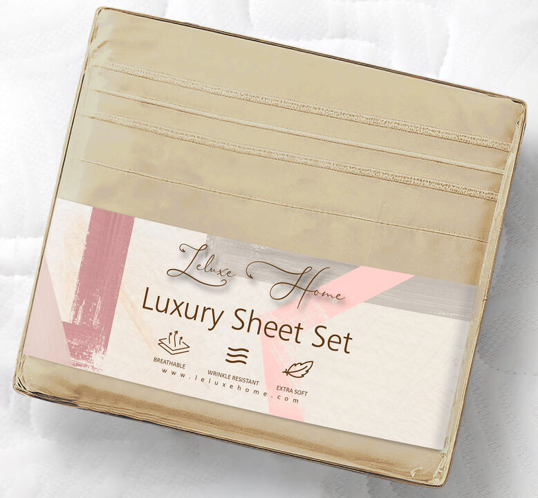 1800 Series Double Brushed Cooling Microfiber Sheet Set