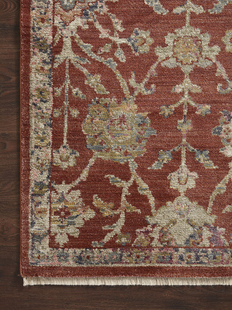 Giada GIA05 Red/Multi 6'3" x 9' Rug