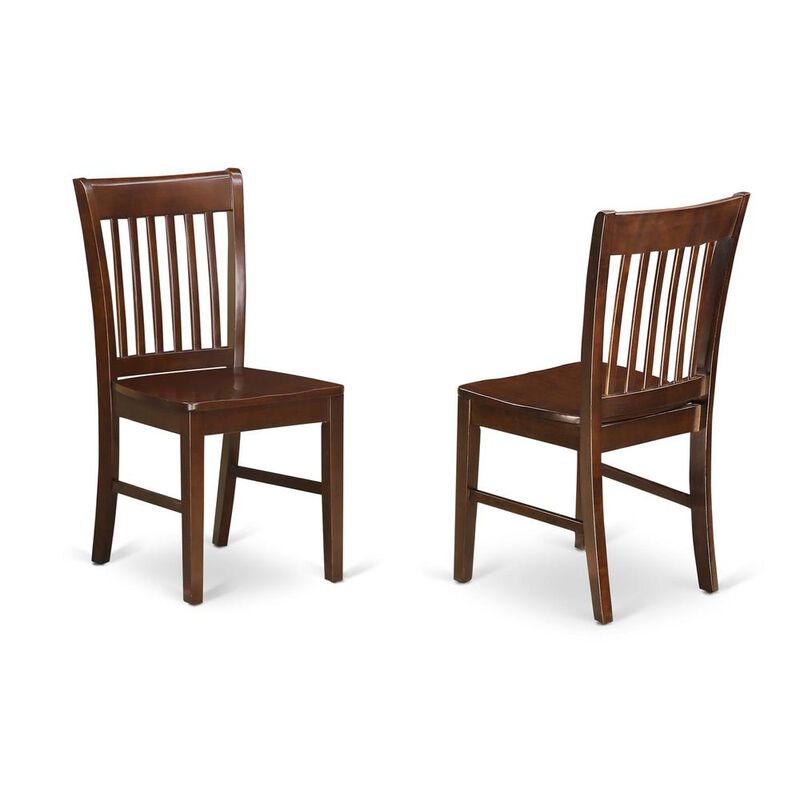 East West Furniture 7  Pc  Dining  room  set  for  6-  Dining  Table  and  6  Dining  Chairs