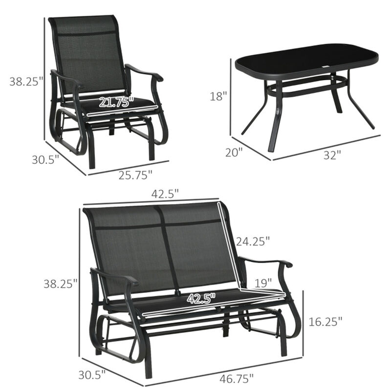 Garden Sofa Set – Outdoor Seating for Patio, Backyard & Deck with Cushions