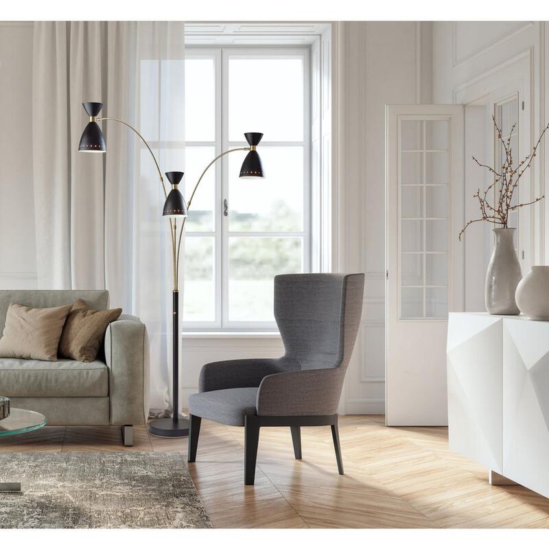Adesso Oscar 3-Arm Arc Lamp