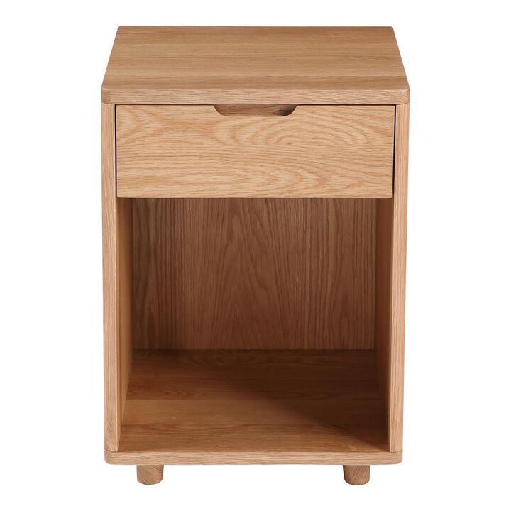 Moe's Home Collection Osamu Oak Nightstand