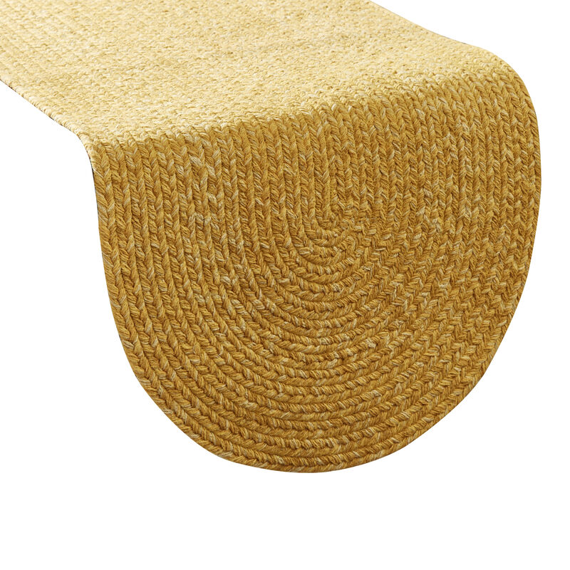 Park Designs Cumin Spice Bin Braided Table Runner 15" X 36"