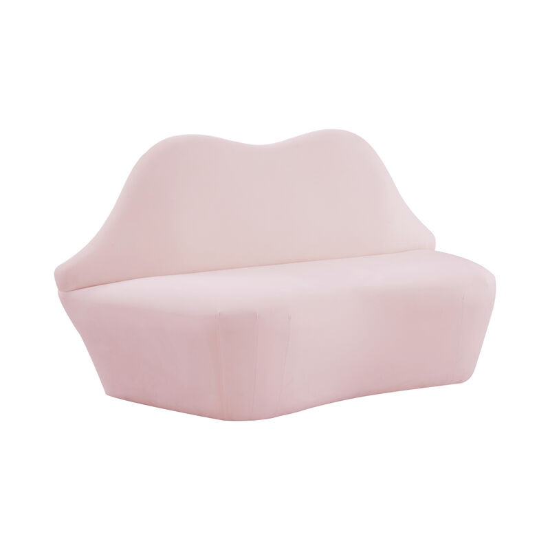 Lips Velvet Settee