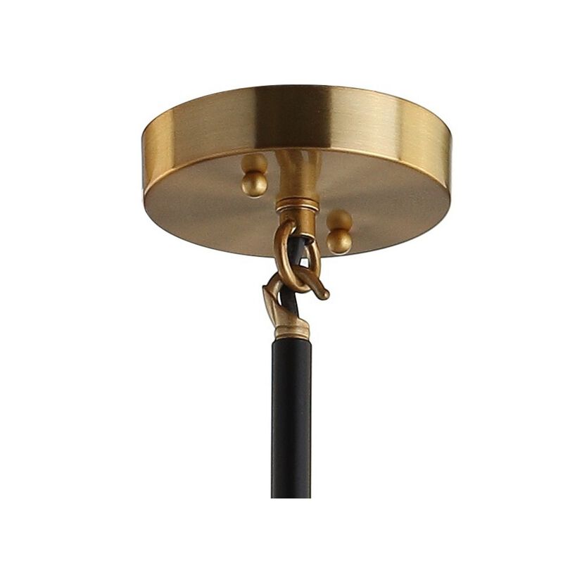 Caleb Brass Cluster Pendant