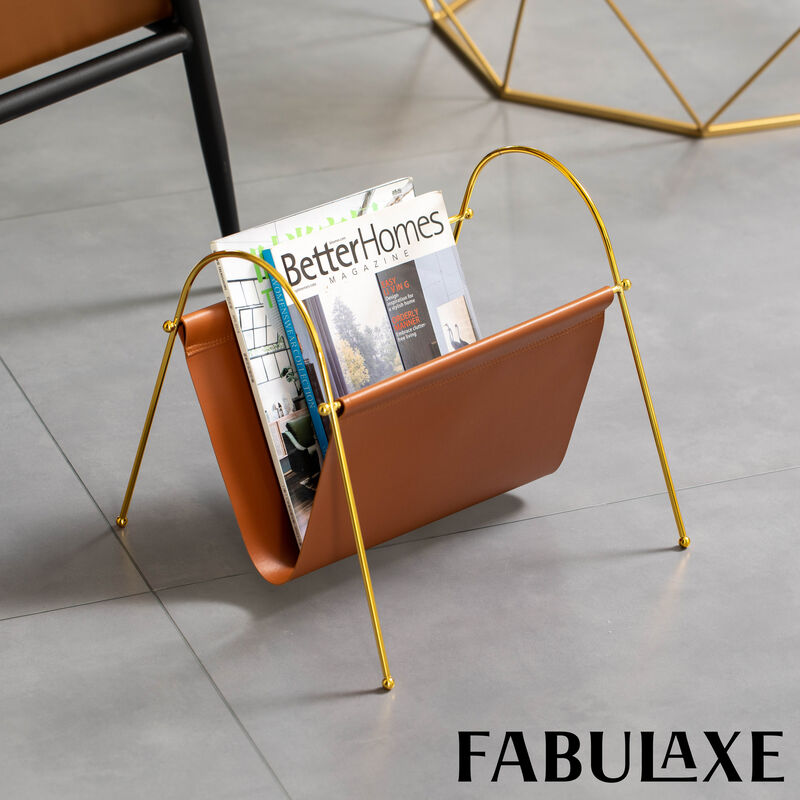 Fabulaxe 12-in MAgazine Rack and Holder