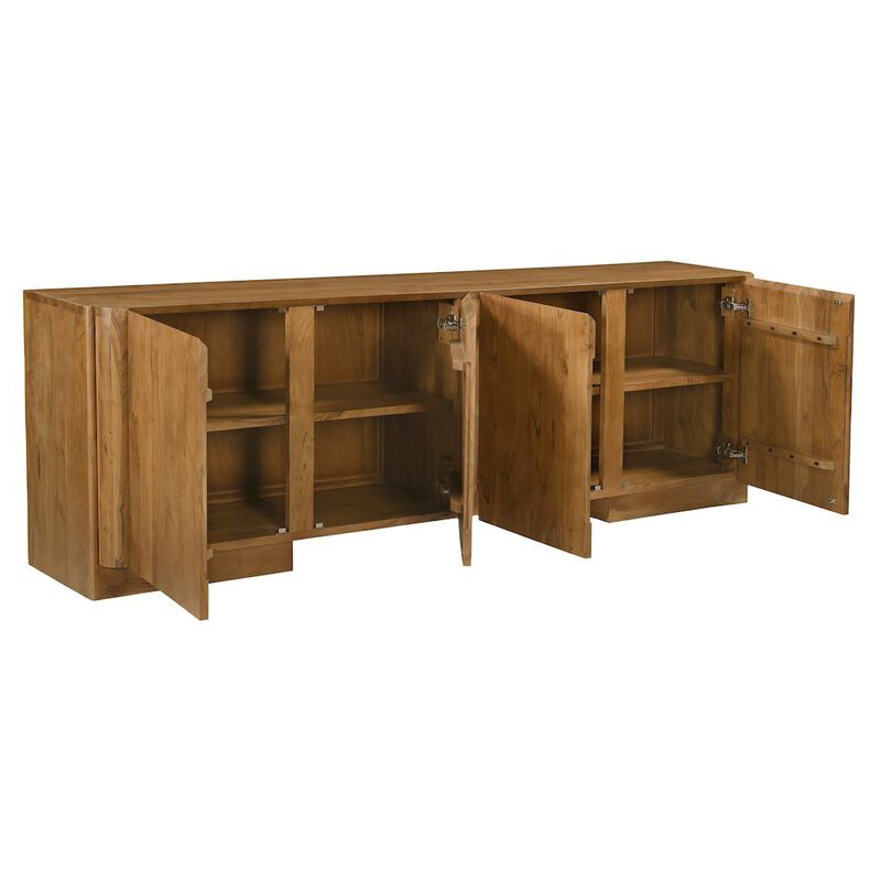 Alex Hamilton Percy 4-Door Sideboard in Acacia Tan