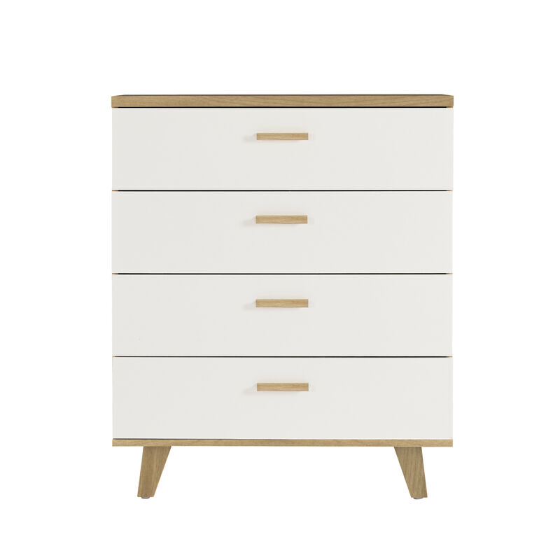 Drawer Dresser Cabinet Bar Cabinet, Storge Cabinet, Solid Wood Handles And Foot Stand, Wood