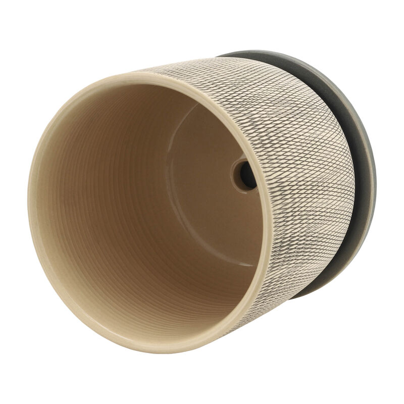 Mesh Planter with Saucer