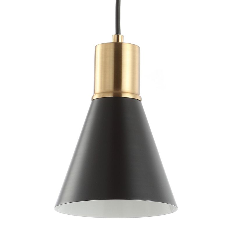 Apollo 1-Light Mid-Century Modern Iron LED Pendant