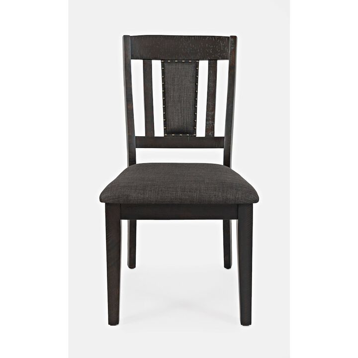 Jofran American Rustics Upholstered Slatback Chair (Set of 2)