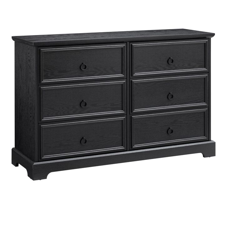 31.5 in. H Accent Cabinet with 6 Drawers