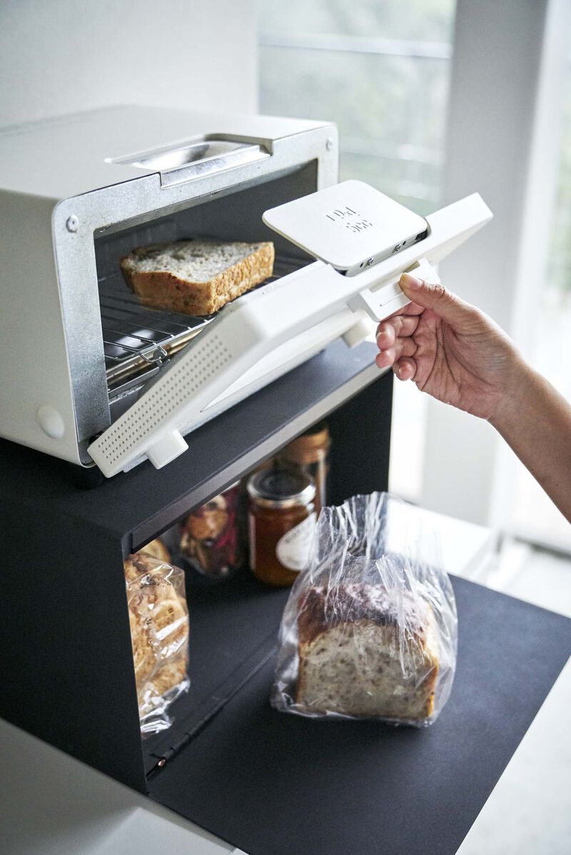 Bread Box - Steel, Black