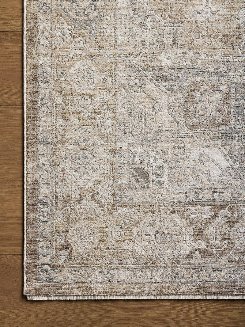 II Tabitha Khaki/Slate 7'10" x 10' Area Rug by Loloi II