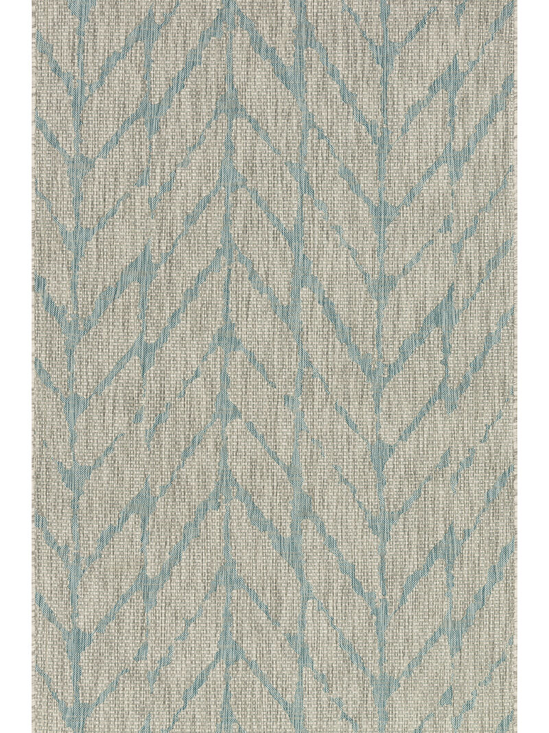 Isle IE02 Mist/Aqua 3'11" x 5'10" Rug