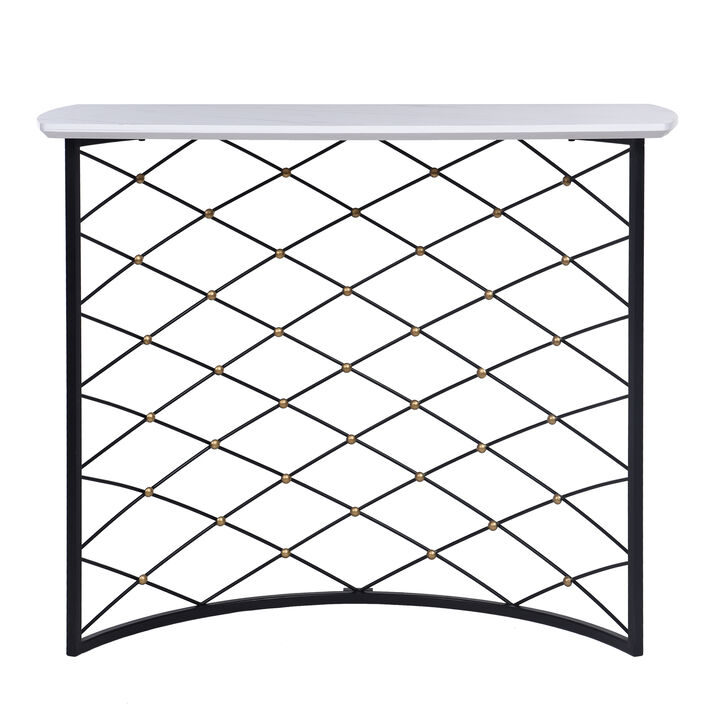 White Console Table