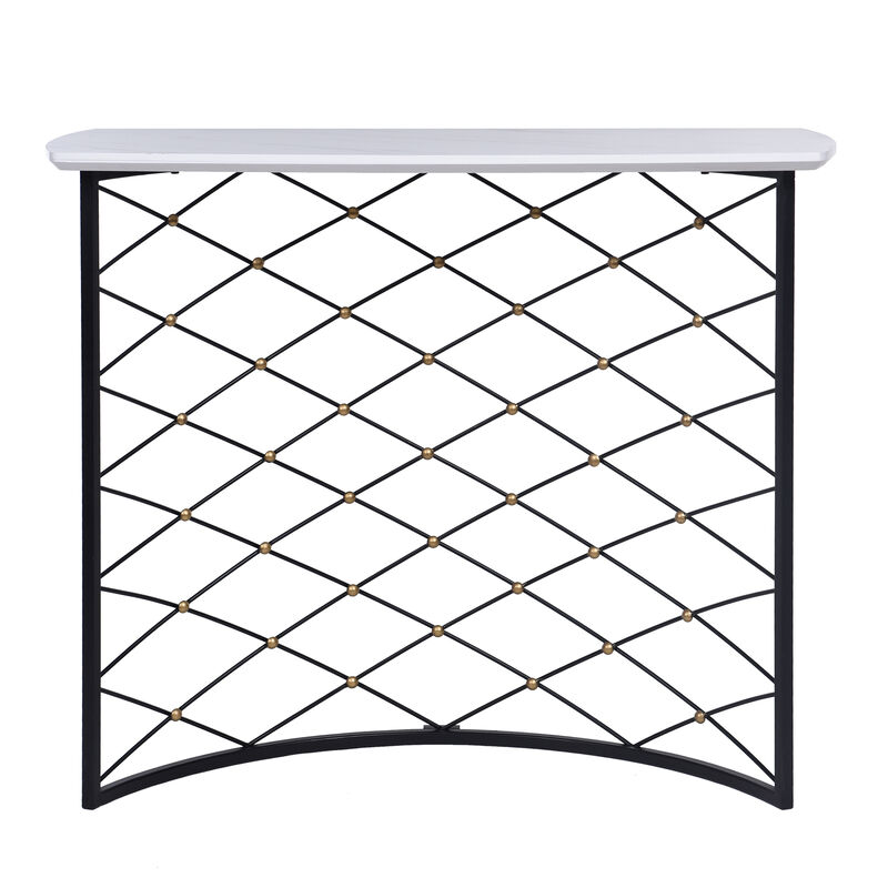 White Console Table