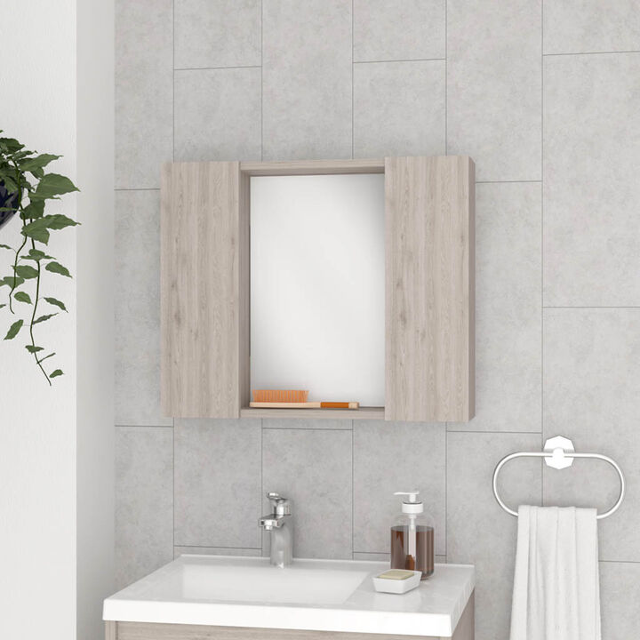 Medicine Cabinet Hops, Bathroom, Light Gray