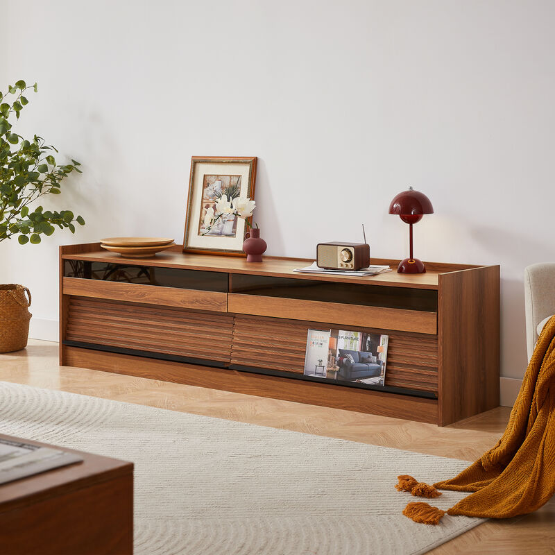 Modern Cabinet TV Stand for TVS 70-79 inches