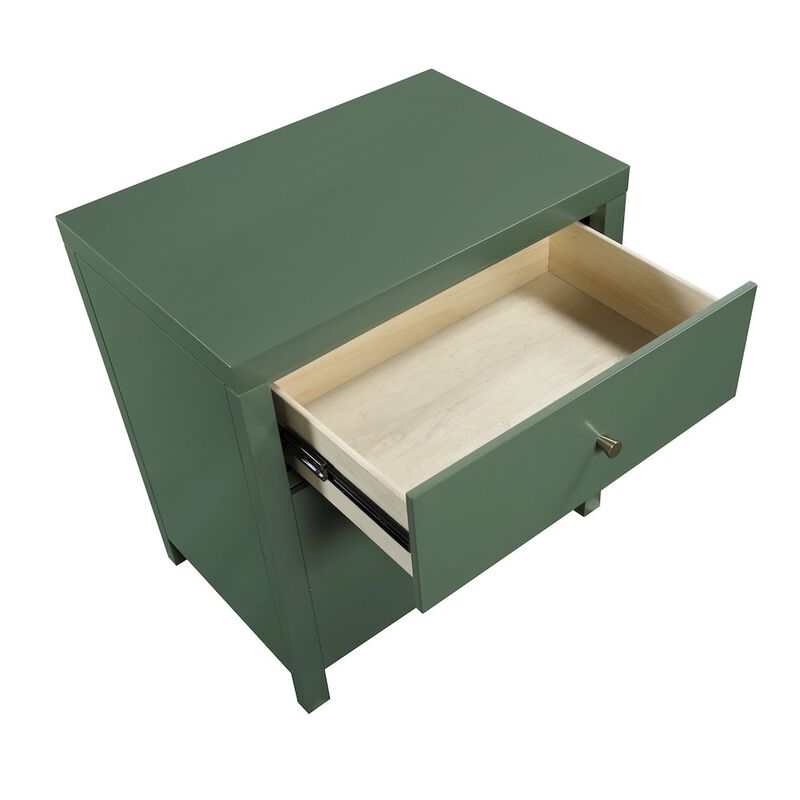 Comfort Pointe Nolan 3-drawer Nightstand - Vintage Green