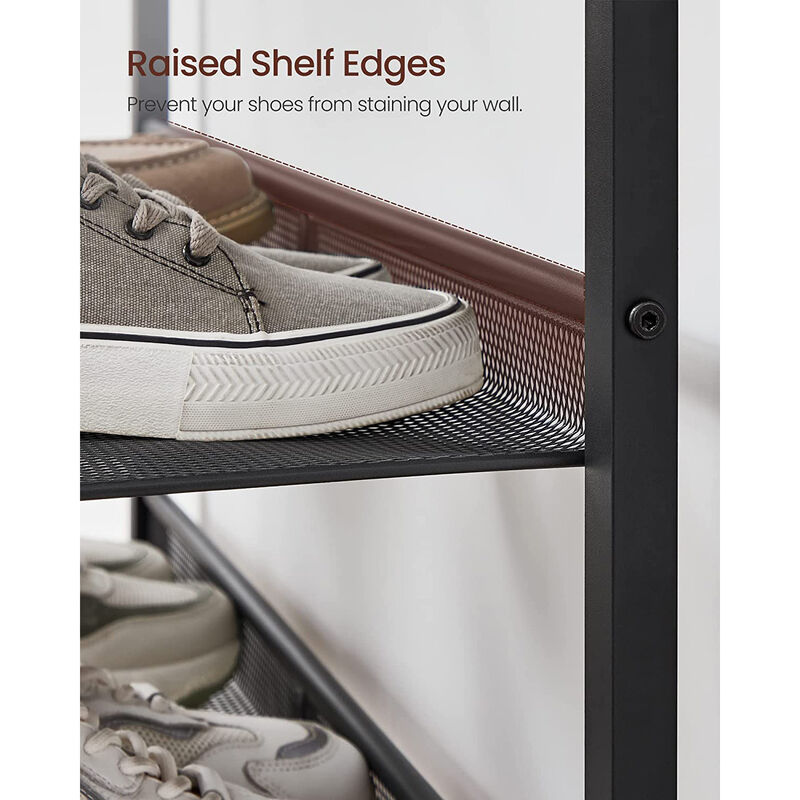 6-Tier Shoe Rack - Efficient Storage Solution for Organized Footwear