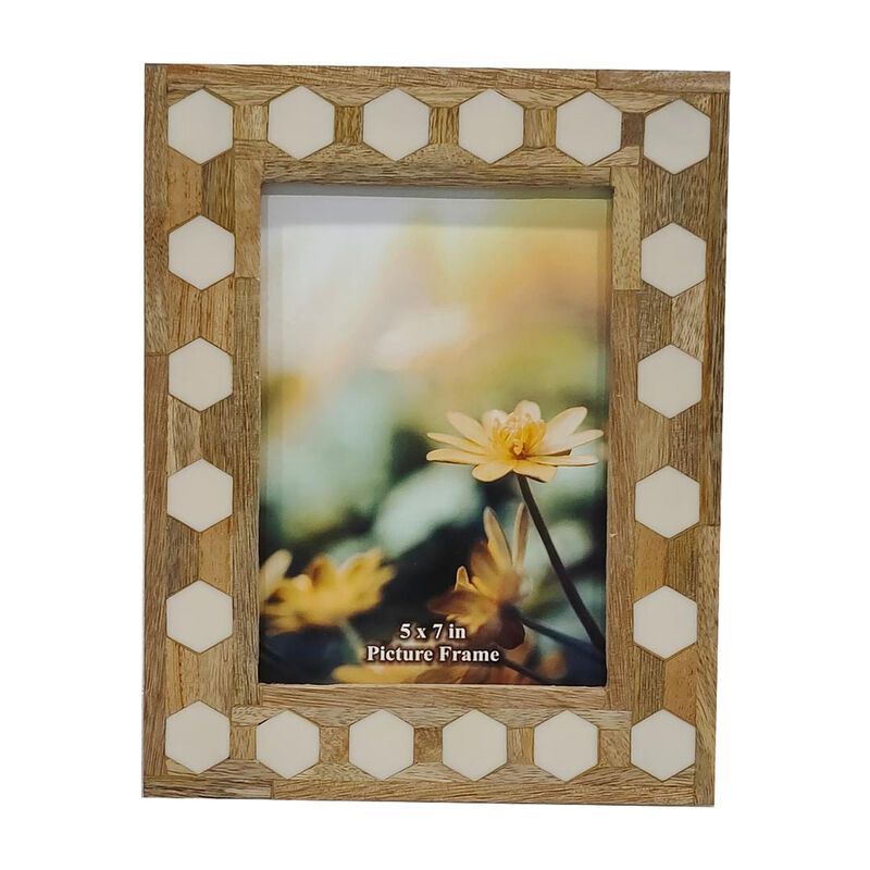 5"x7"  Hexagon Photo Frame