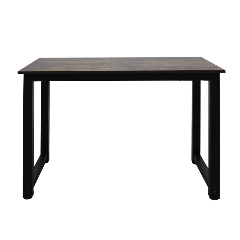Wooden Computer Desk, High Strength Construction for Durable Home or Office Use
