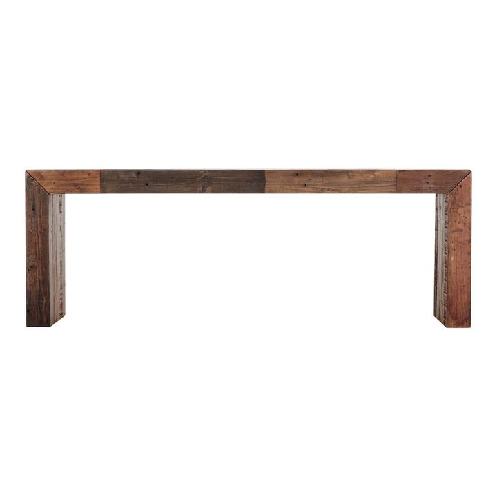 Moe�s Vintage Bench Small Light Brown