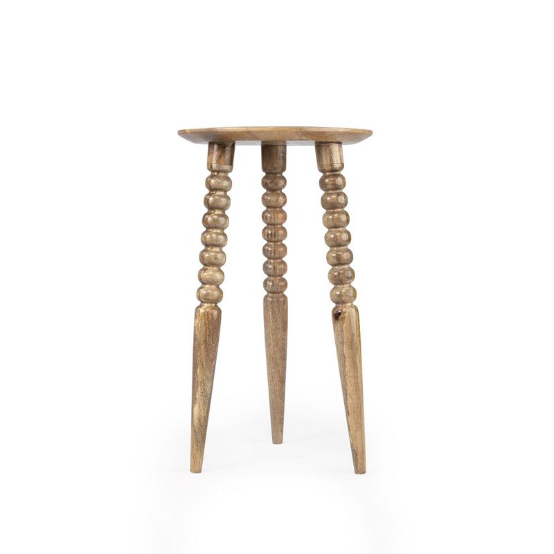 Butler Specialty Company Fluornoy Wood Side Table, Light Brown