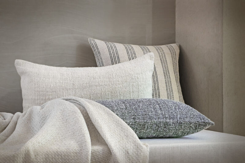 Natural Harmony Cotton Nettle Stripe Pillow