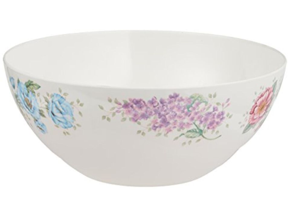 Lenox Butterfly Meadow Melamine Large Serving Bowl, 1.25 LB, Multi