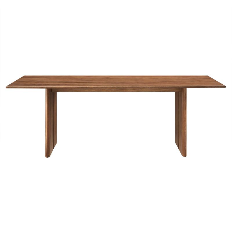 Modway - Amistad 86" Wood Dining Table Walnut