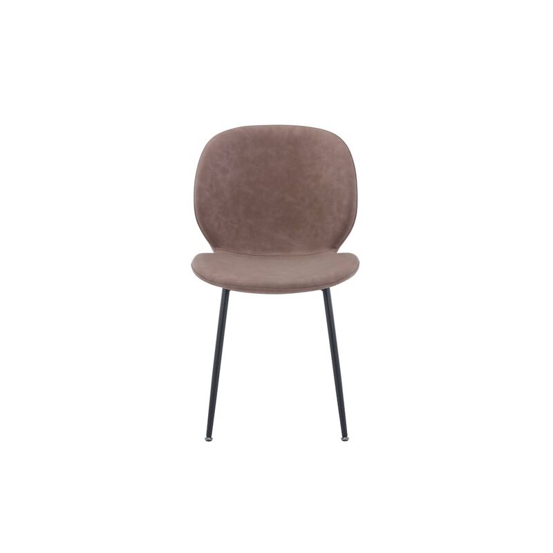 Jofran Wright Contemporary Upholstered Faux Leather Dining Chair (Set of 4)
