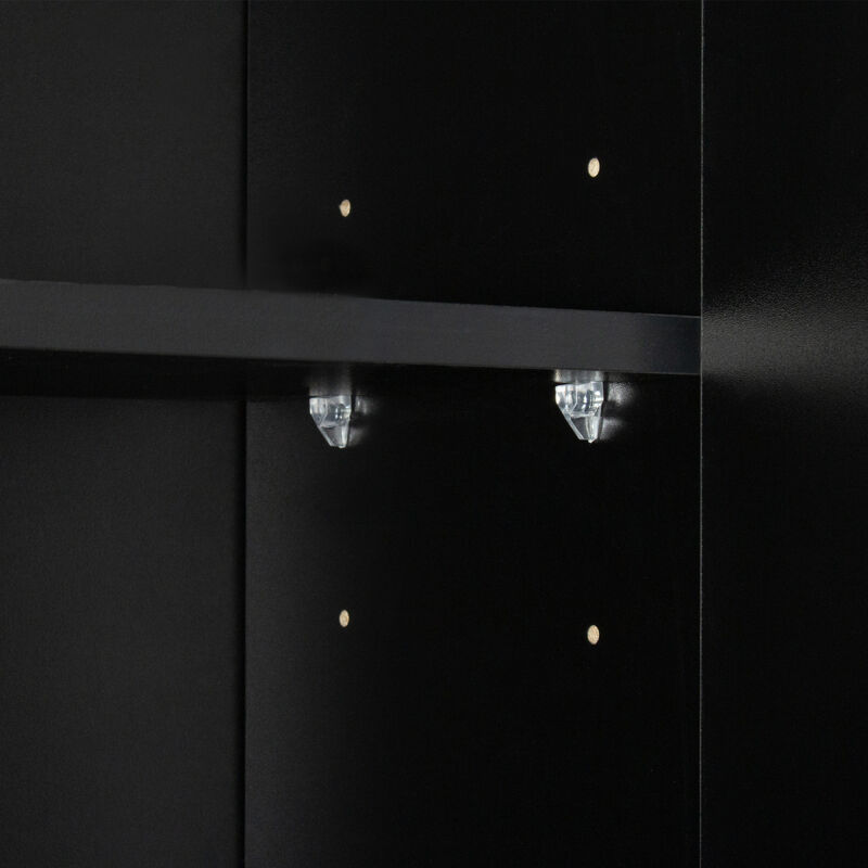 70.87" Tall Wardrobe & Kitchen Cabinet, With 6-Doors, 1-Open Shelves And 1-Drawer For Bedroom