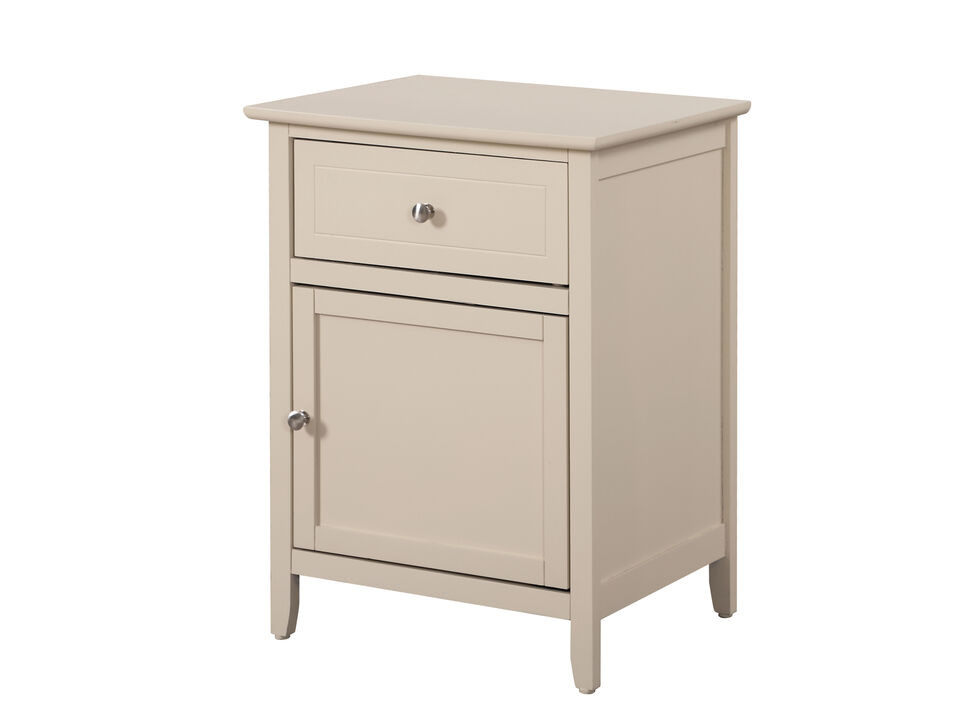 Lzzy 1-Drawer Nightstand (25 in. H x 15 in. W x 19 in. D)