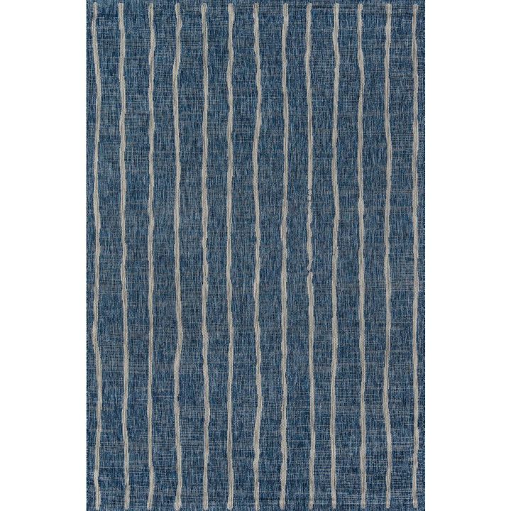 Novogratz Contemporary Rectangle Area Rug, Blue, 7'10 X 10'10