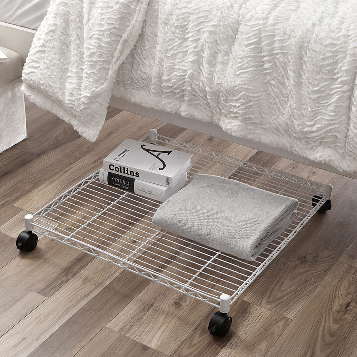 Suprima® Rolling Underbed Square Shelf
