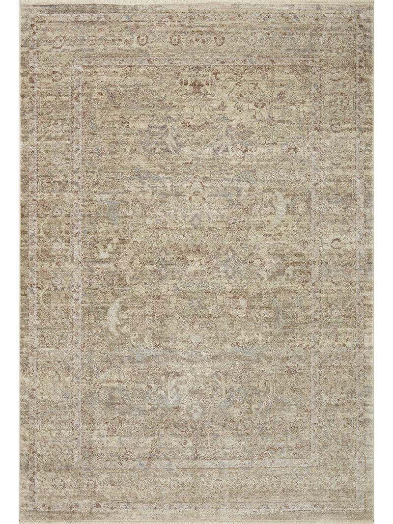 Sonnet SNN04 Moss/Natural 3'7" x 5'7" Rug