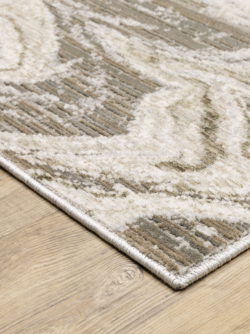 Nebulous 3'3" x 5' Neutral Beige Rug
