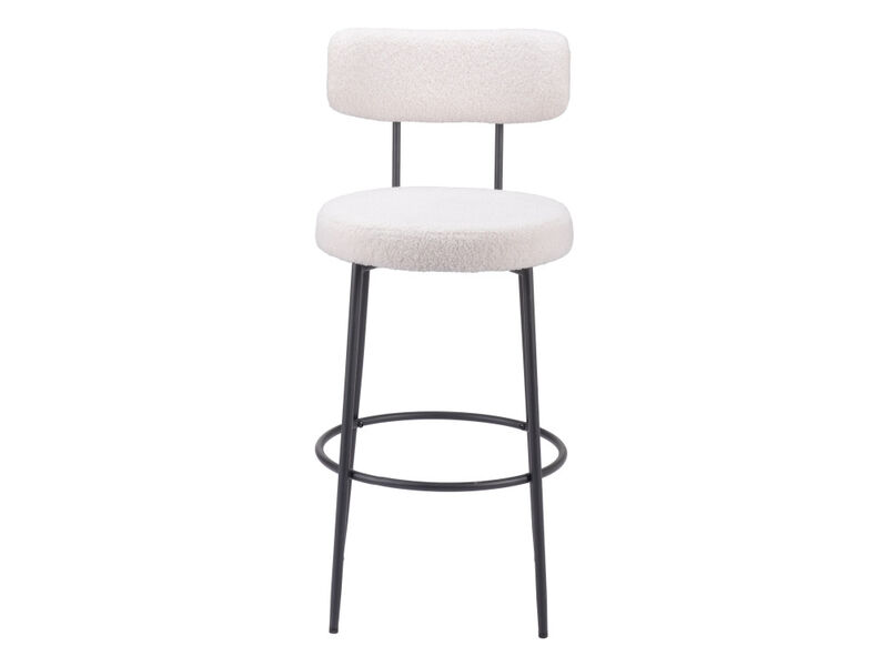 Blanca Barstool (Set of 2) Ivory