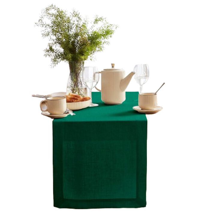 Solino Home 100% Pure Linen Table Runner | Sonoma