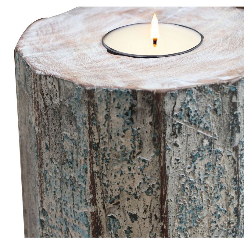 Taran Designs Solid Wood Candle Stand