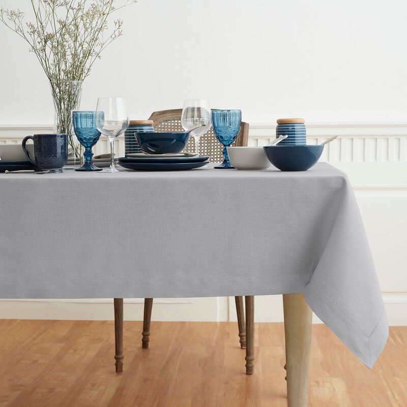 Solino Home 100% Pure Linen Tablecloth 60 x 120 Inch | Fete