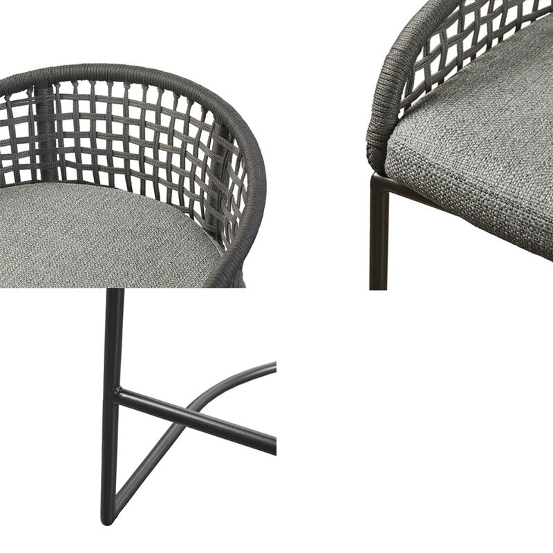 Woven Counter Stool 25"
