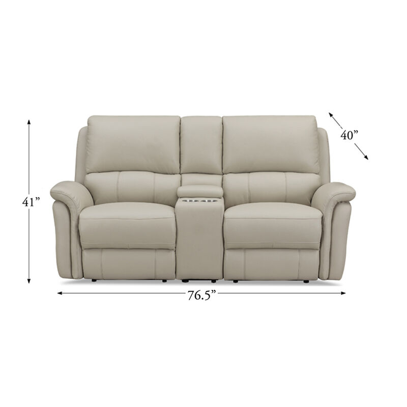 Erindale Power Headrest Zero Gravity Reclining Loveseat with Console